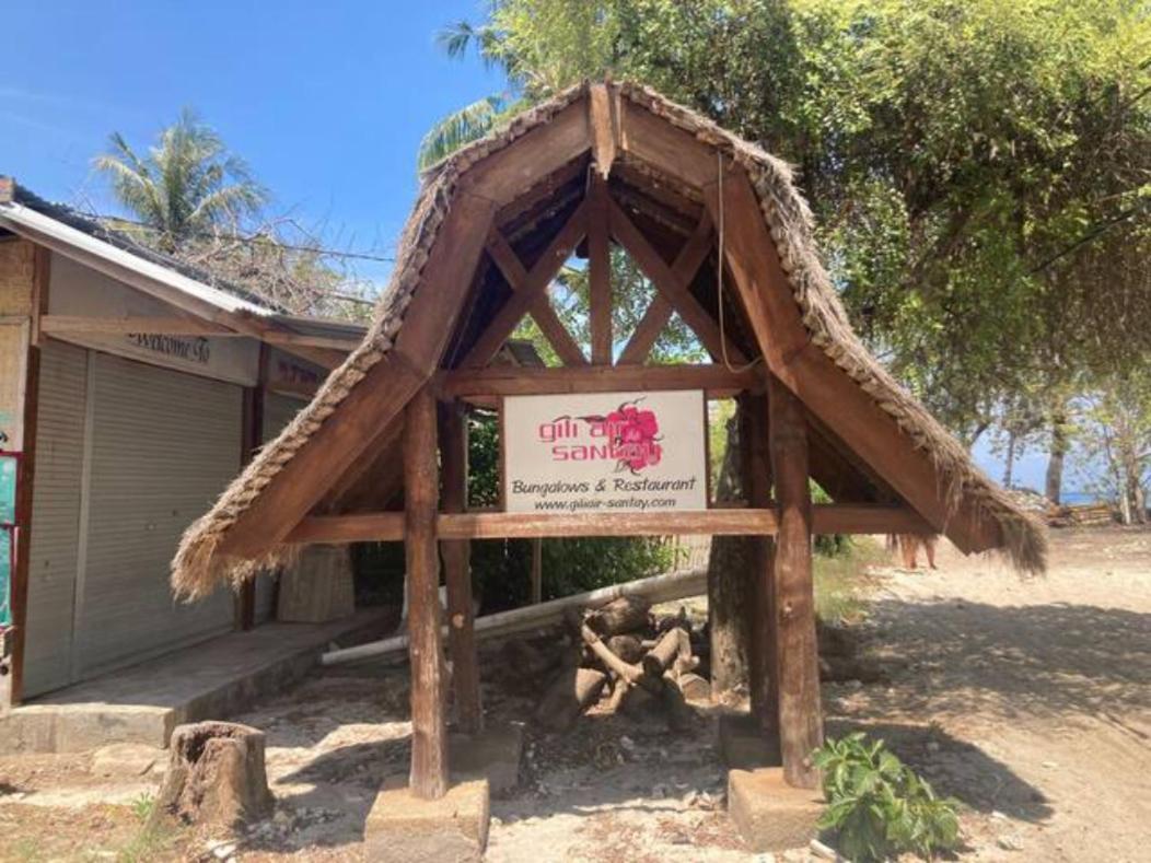 Gili Air Santay Bungalows Exteriér fotografie